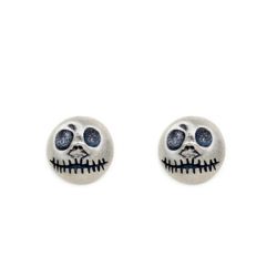 Pumpkin & Skull Design Earrings