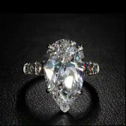 Timeless Pear Cut Engagement Ring